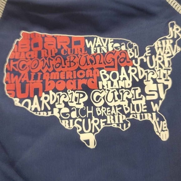 Charlie Rocket Swim Trunks & Rash Guard Set - Picture 4 of 4